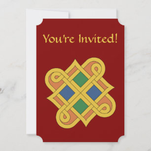 Durrow Knotwork 2016 Invitation