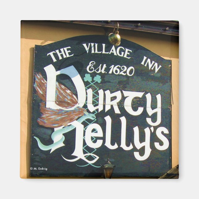 Durty Nelly's Pub Sign Magnet (Front)
