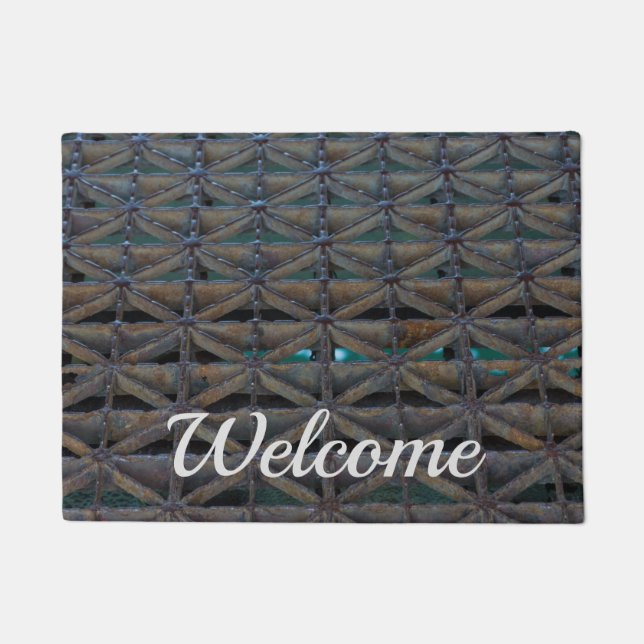 Dusable Bridge Abstract Welcome Doormat (Front)