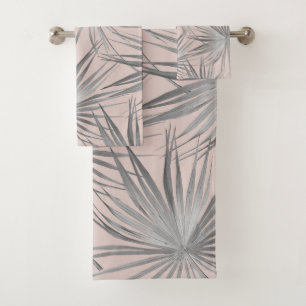 Dushi Fan Palm Bliss #3 #tropical #decor #art  Bath Towel Set