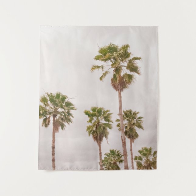Dushi Palm Trees #1 #tropical #wall #art  Tapestry (Front)