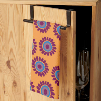 Dushi Sunflower Pattern 3 Tea Towel