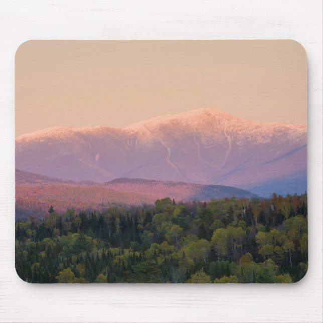Dusk and Mount Washington in new Hampshire's Mouse Mat (Front)