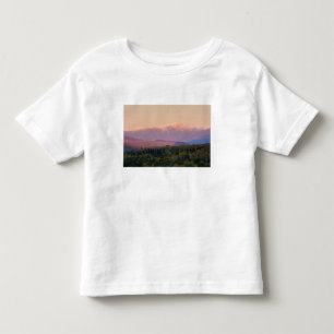 Dusk and Mount Washington in new Hampshire's Toddler T-Shirt