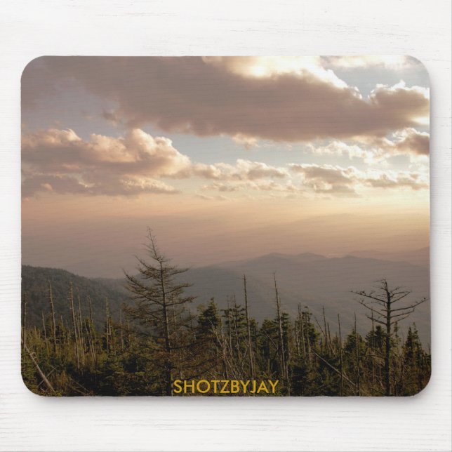 Dusk at Clingman's Dome Mouse Mat (Front)