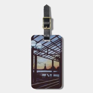 Dusk at Freedom's Birthplace Luggage Tag