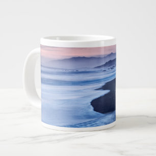 Dusk At Moonstone Beach Large Coffee Mug