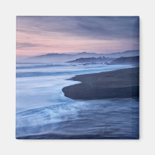 Dusk At Moonstone Beach Magnet