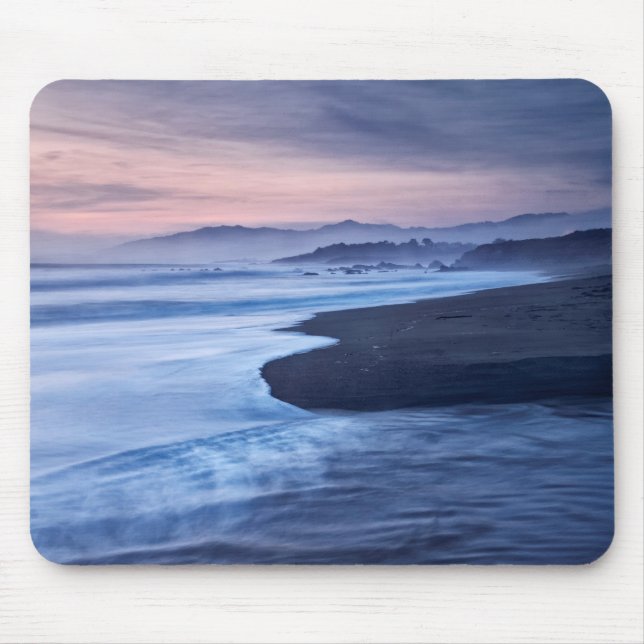 Dusk At Moonstone Beach Mouse Mat (Front)