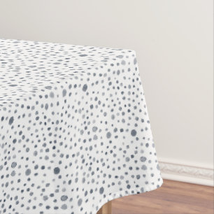 Dusk Confetti Watercolor Dots Table Cloth