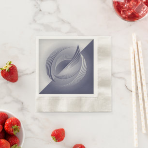 Dusk feathers napkin