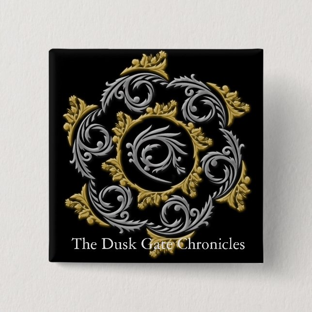 Dusk Gate Chronicles Button (Front)