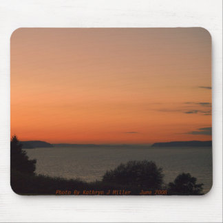 Dusk On Puget Sound Mouse Mat