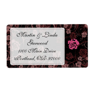 Dusk Romance Shipping Label (Light)