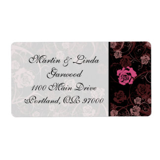 Dusk Romance Shipping Label v2 (Light)