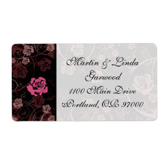 Dusk Romance Shipping Label v4 (Light)