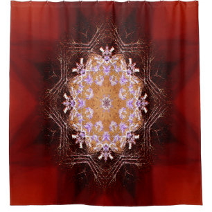Dusk Tree Star....... Shower Curtain