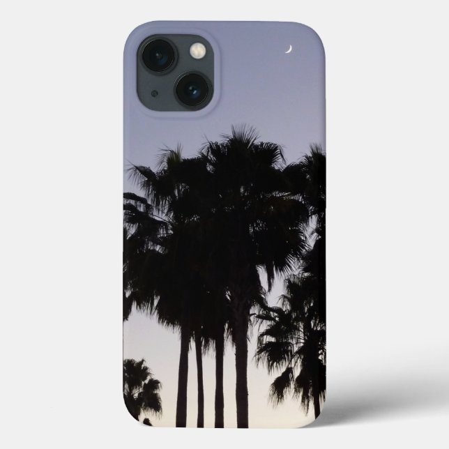 Dusk with Palm Trees Tropical Scene Case-Mate iPhone Case (Back)