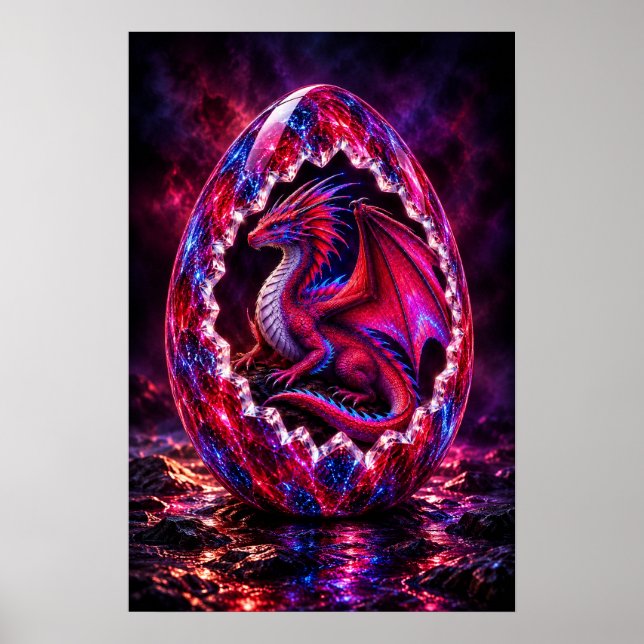 Duskfire Dragon Egg Poster (Front)