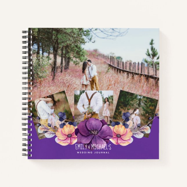 DuskTillDawn Wedding Journal Guest Book Planner (Front)