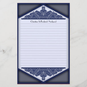 Dusky Blue Vintage, stationery