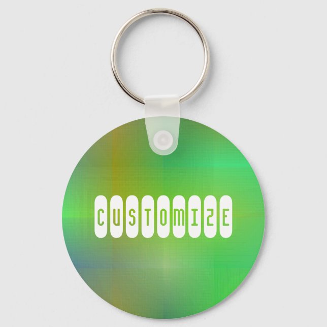 Dusky Colour II - Template Key Ring (Front)