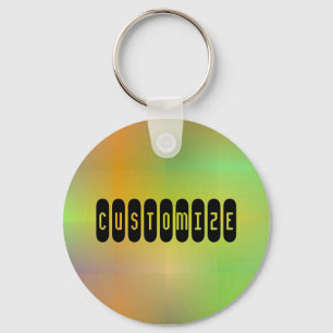 Dusky Colour V - Template Key Ring