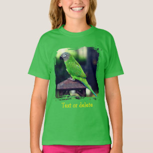 Dusky Headed Conure Parrot Personalized T-Shirt
