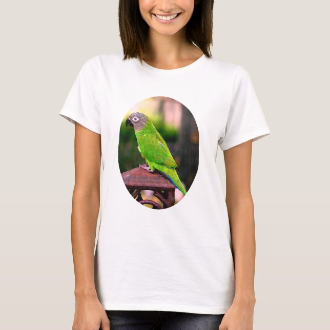 Dusky Headed Conure Parrot    T-Shirt (Front)