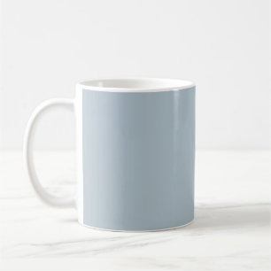 Dusky Light Winter Blue - Minimalist Coffee Mug