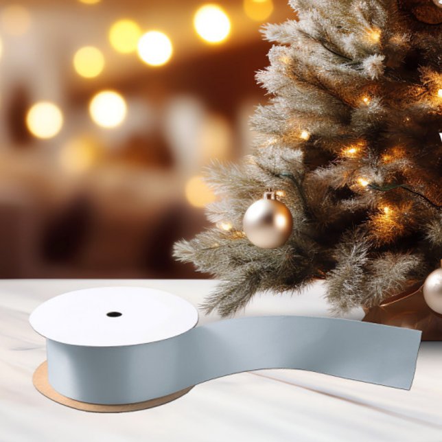 Dusky Light Winter Blue - Satin Ribbon (Creator Uploaded)