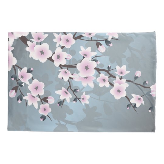 cherry blossom pillowcase