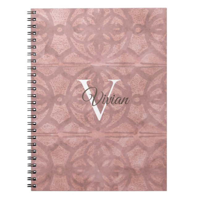 Dusky Pink Notebook (Front)