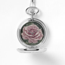 Dusky Pink Rose Flower Floral Personalised Silver