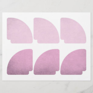 Dusky Pink Scrapbook Embellishments