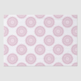 Dusky Rose Confetti Lace Classic Polka Dots Craft Tissue Paper