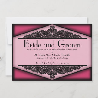 Dusky Vintage Customisable, wedding invite