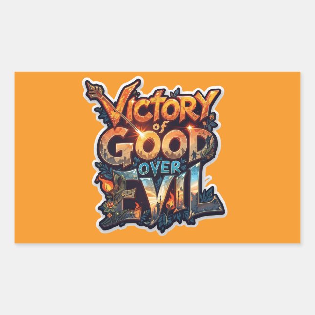 Dussehra 2025 Symbol of Triumph – Cutout Sticker  (Front)