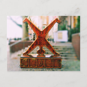 Dusseldorf Cartwheel Postcard