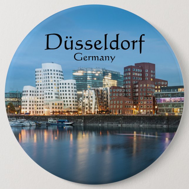 Dusseldorf Germany 6 Cm Round Badge (Front)