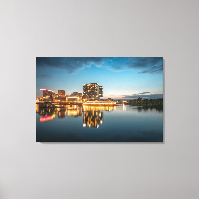 Dusseldorf Germany Canvas Print (Front)