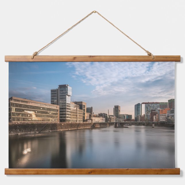 Dusseldorf Germany Hanging Tapestry (Front)