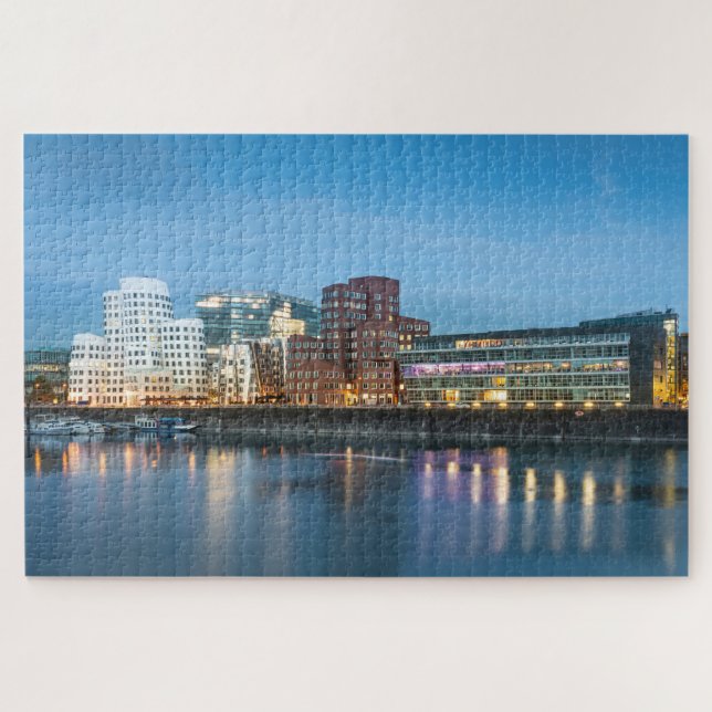 Dusseldorf Germany Jigsaw Puzzle (Horizontal)