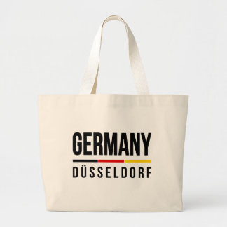 Düsseldorf Germany Large Tote Bag