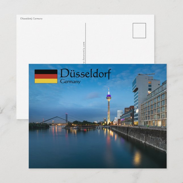 Dusseldorf Germany Postcard (Front/Back)