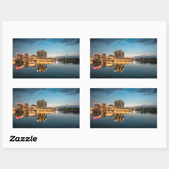 Dusseldorf Germany Rectangular Sticker (Sheet)