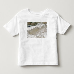 Dust and clouds hovered over the Taklimakan Des Toddler T-Shirt