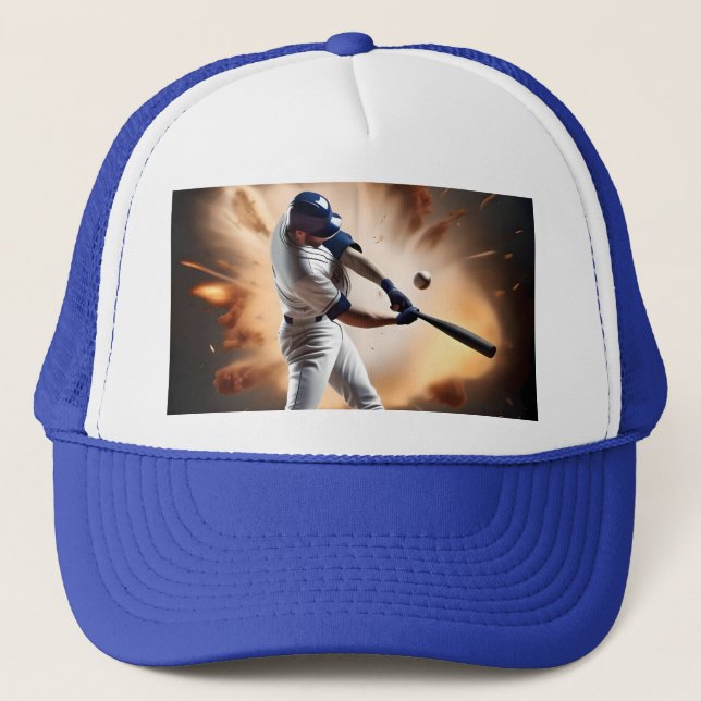 Dust And Glory: Baseball The Home Run Trucker Hat (Front)