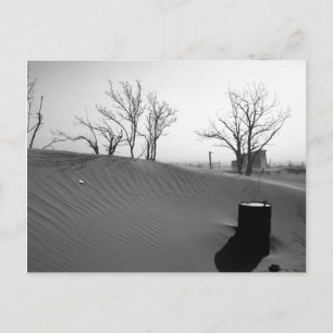 Dust Bowl Farm - Western Oklahoma 1936 Postcard