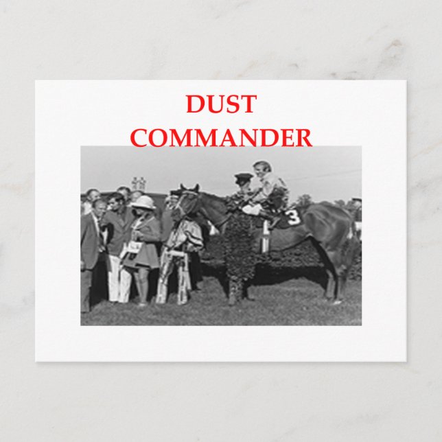dust commander postcard (Front)